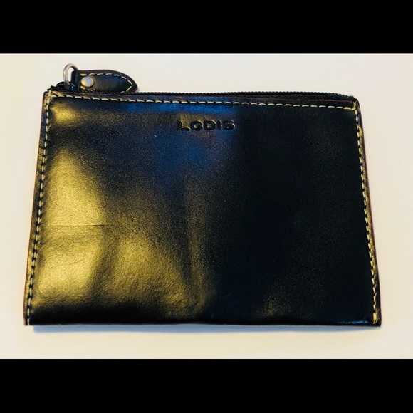 NWOT Lodis Coin Purse with Keychain - Picture 2 of 8